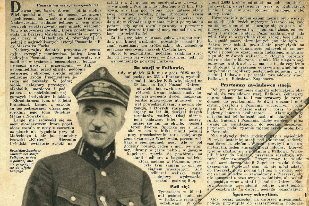 Zawiadowca z Fałkowa, który ujął seryjnego mordercę Zawiadowca z Fałkowa, który ujął seryjnego mordercę
