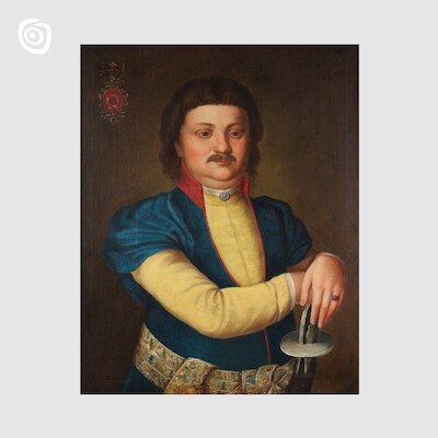 Portret Onufrego Chełmickiego herbu Nałęcz, miejscowość nieznana, 1. poł. XIX w.