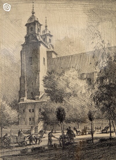 "Katedra w Gnieźnie", Gniezno, XIX-XX w.