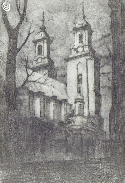 "Katedra w Gnieźnie", Gniezno, 1935 r.