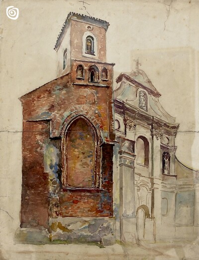 "Kościół Franciszkanów w Gnieźnie", Kalisz, 1936 r.