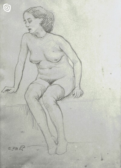 "Akt kobiecy", Wojciech Podlaszewski, 1931 r.