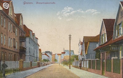 Pocztówka, Gniezno, 1917 r.