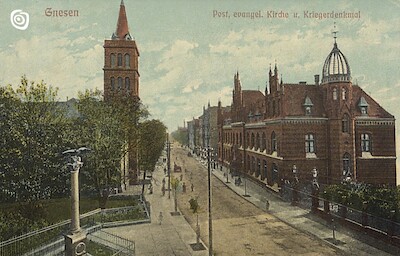 Pocztówka fotograficzna, Gniezno,1915 r.