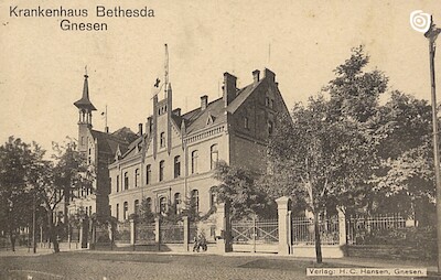 Pocztówka fotograficzna, Gniezno, 1910 - 1914 r.