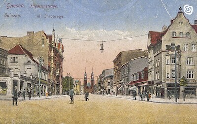 Pocztówka fotograficzna, Gniezno, 1911 r.