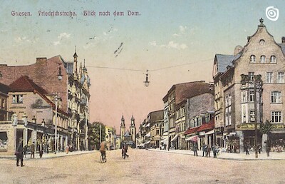 Pocztówka fotograficzna, Gniezno, 1911 r.