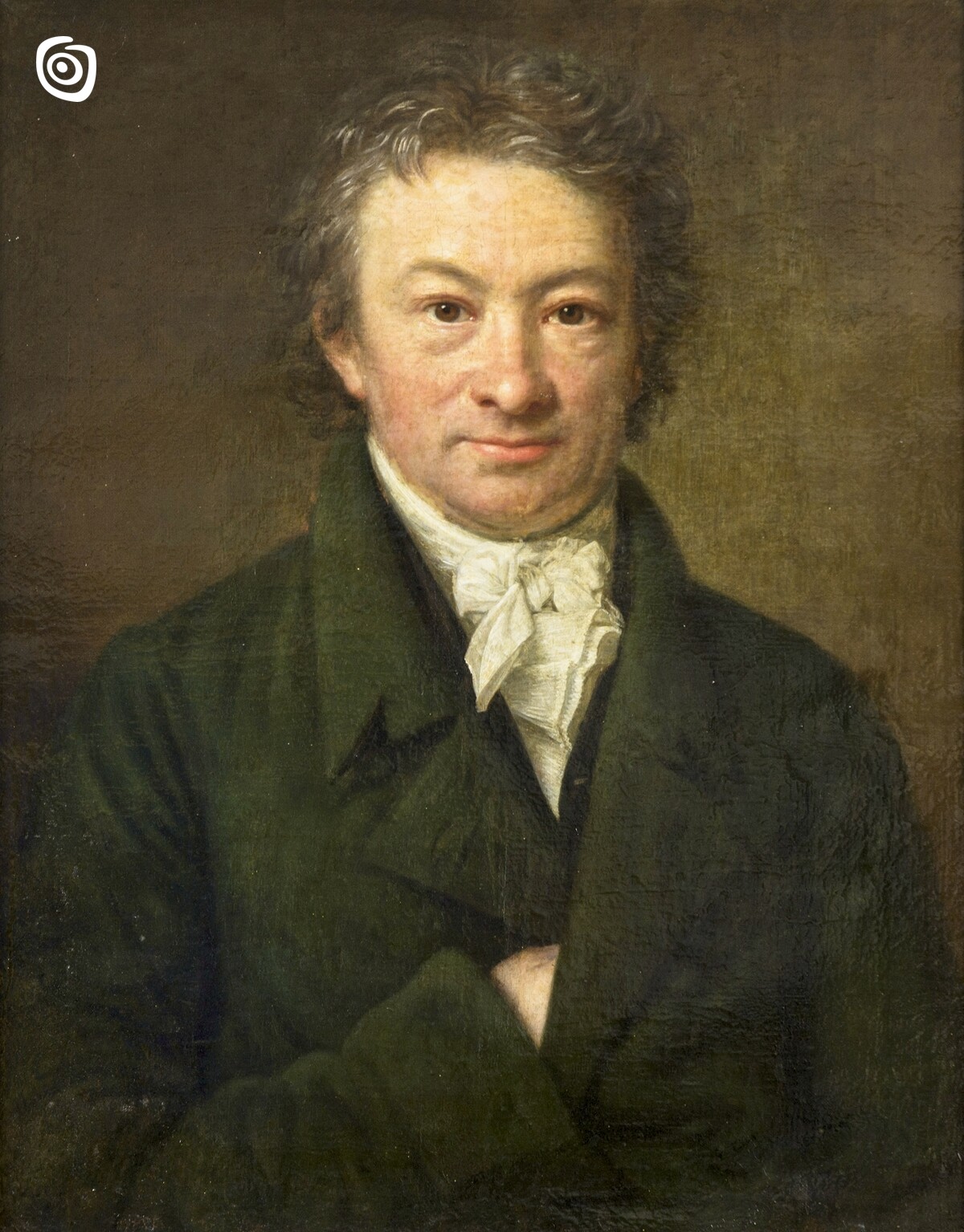 "Portret Georga Conrada Heinricha Mahnera", Georg Friedrich Adolf Schöner, 1824 r.