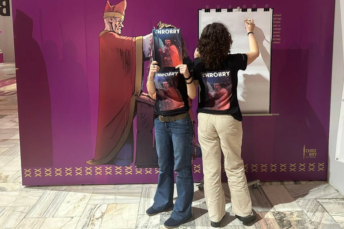 Aktualności - Warsztaty komiksowe z Piotrem Bednarczykiem